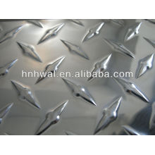 embossed aluminum plate, 5 bars aluminum sheet